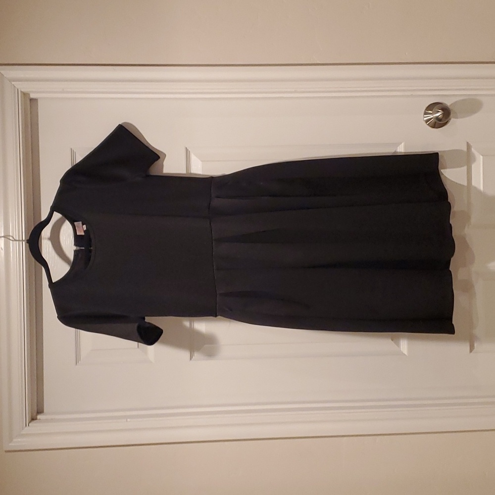 Black A line dress